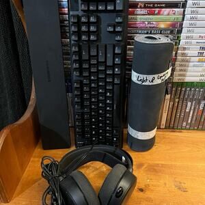 Steeleseries pc gaming setup